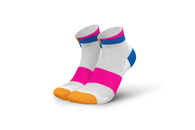 Incylence Ultralight Spirals Short strømper blue pink ultralette