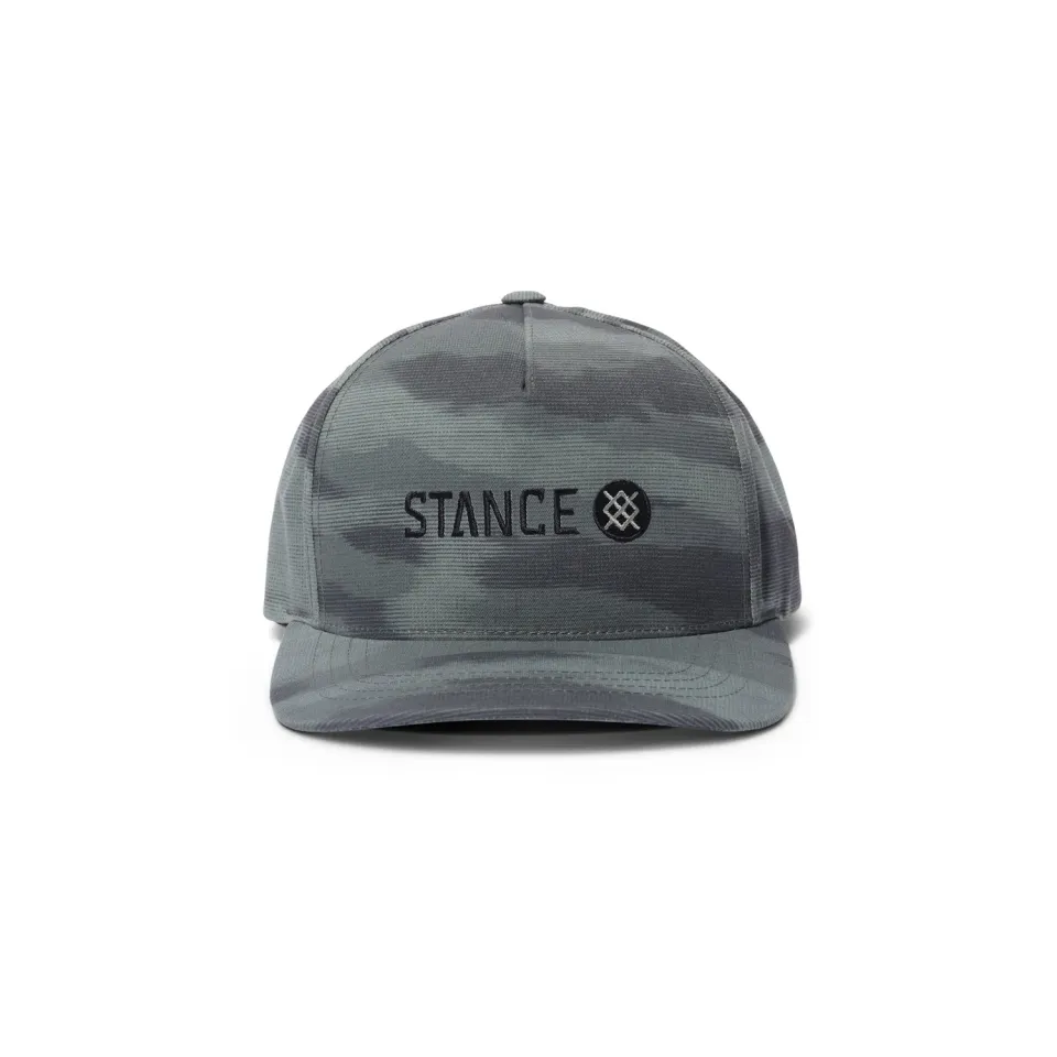 Stance Icon snapback kasket camo bomuld