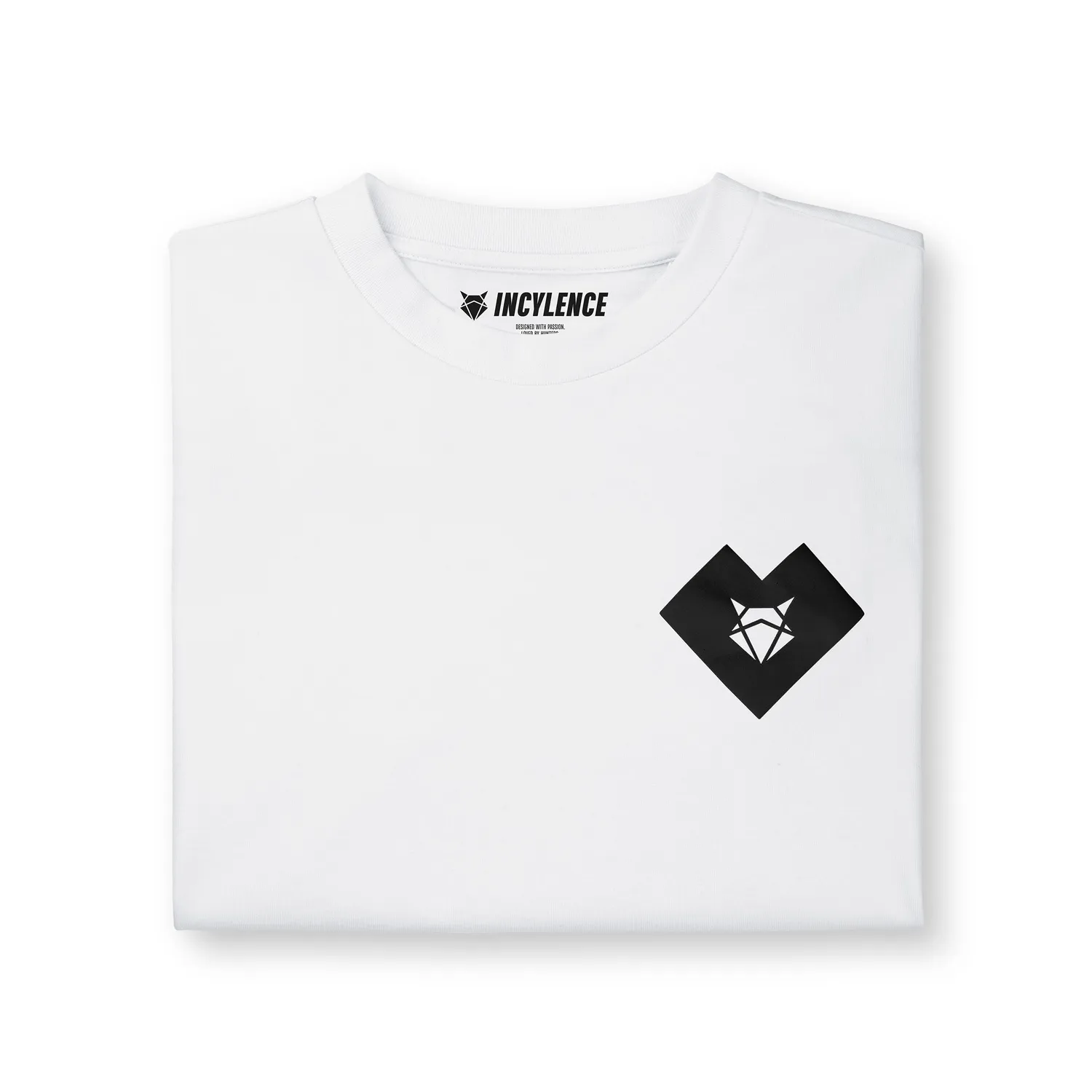 Incylence One V2 t-shirt dame hvid oversized bomuld