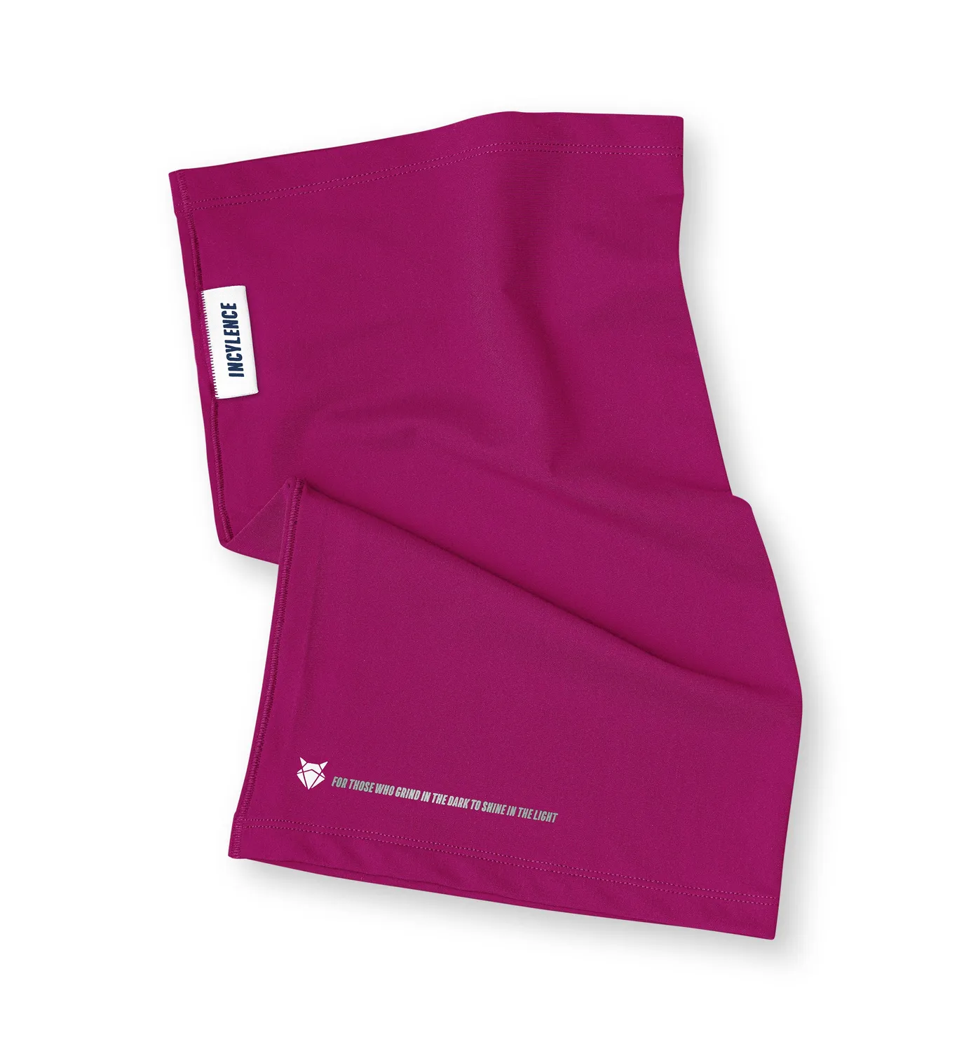 Incylence Neck Tube V1 halsrør magenta hvid vindtæt