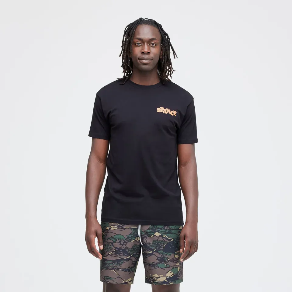 Stance Since 2009 t-shirt sort bomuldsblanding