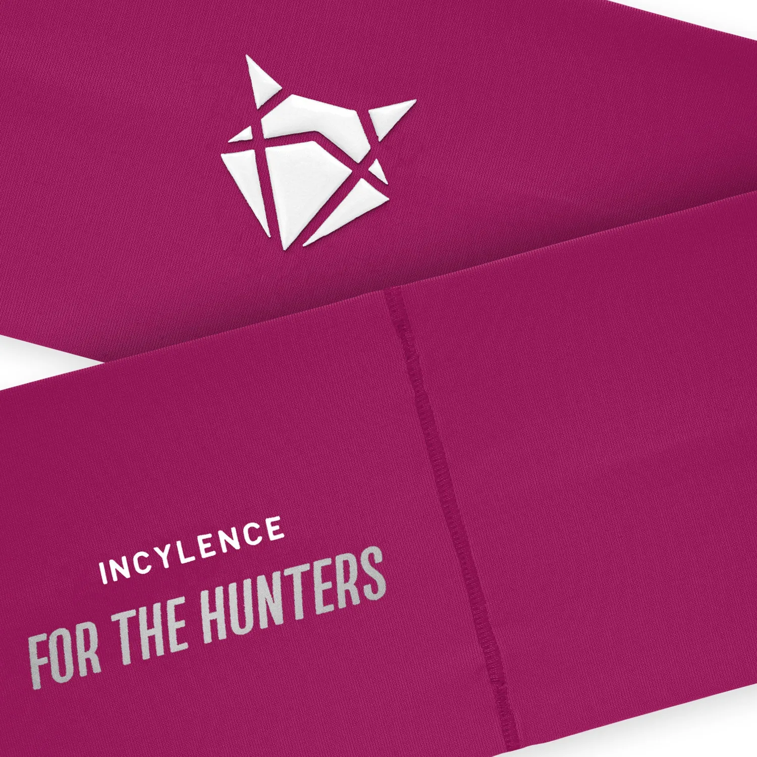 Incylence Headband V3 pandebånd magenta bred 10 cm