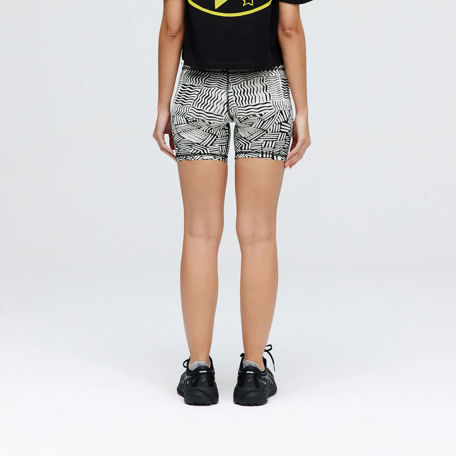 Stance Happenings bike shorts råhvid nylon