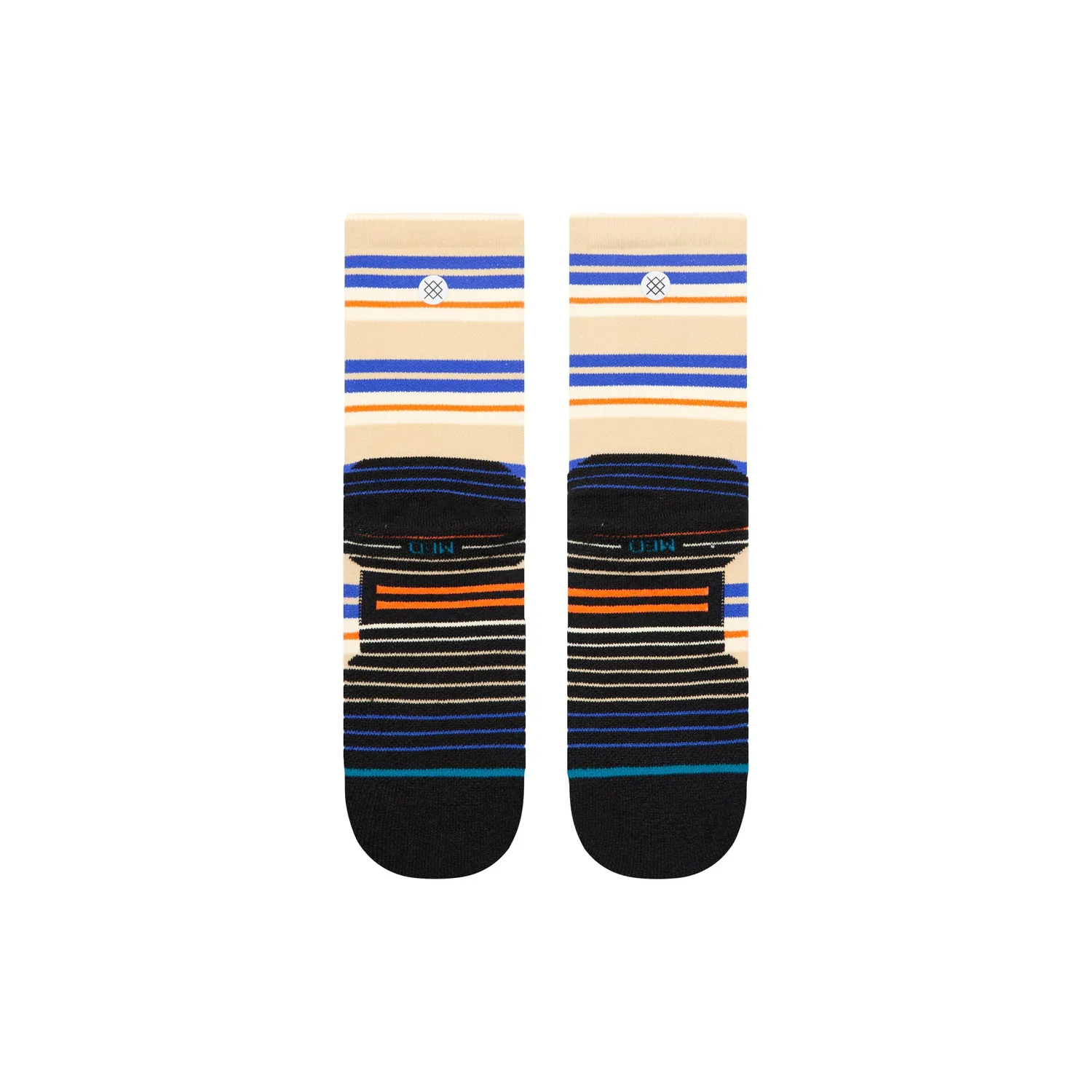 Stance Lennon Mid Crew sokker oatmeal medium