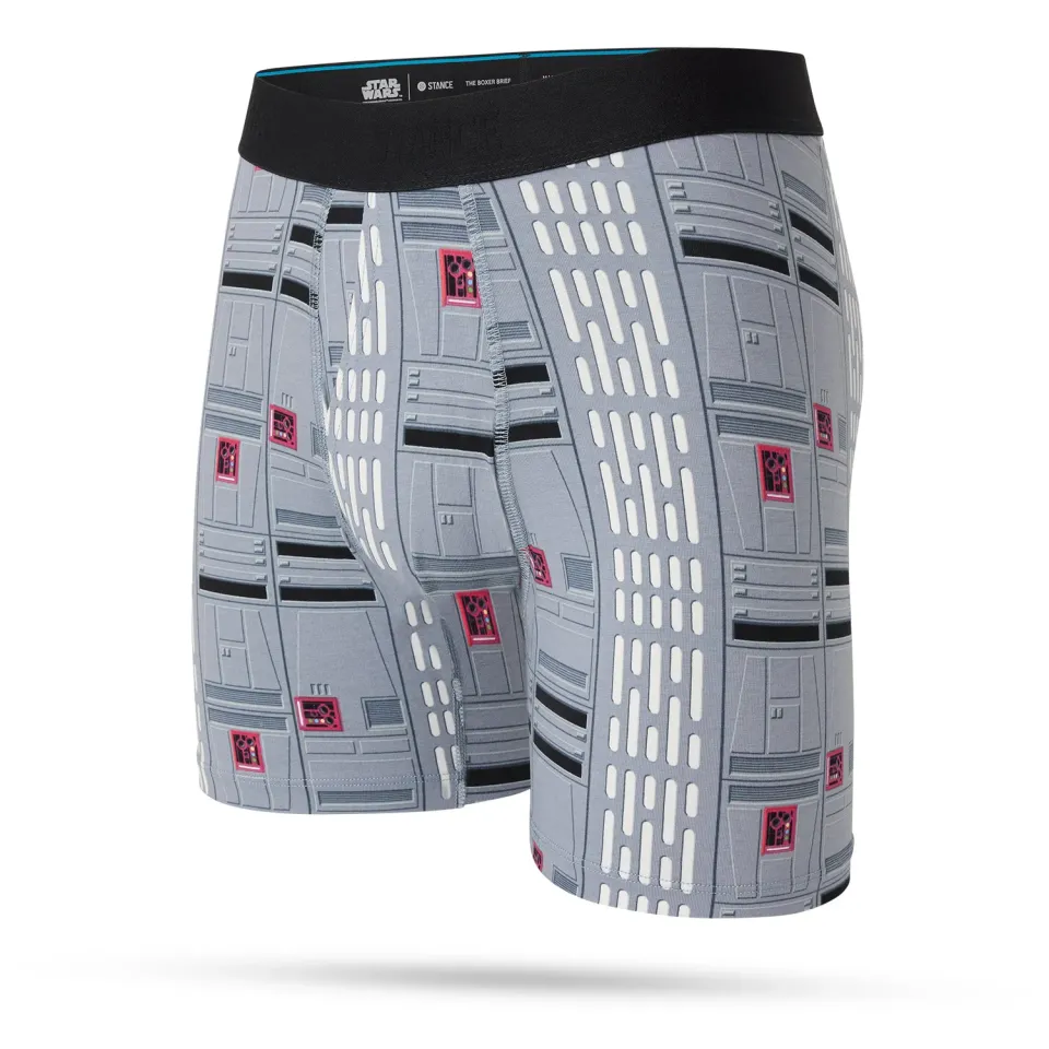 Stance Death Star boxershorts grå polyblend