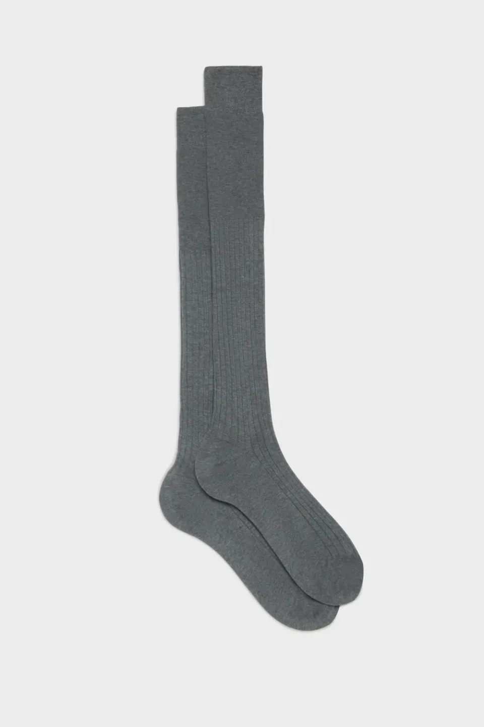 Bresciani Essentials Marcello strømper grey bomuld