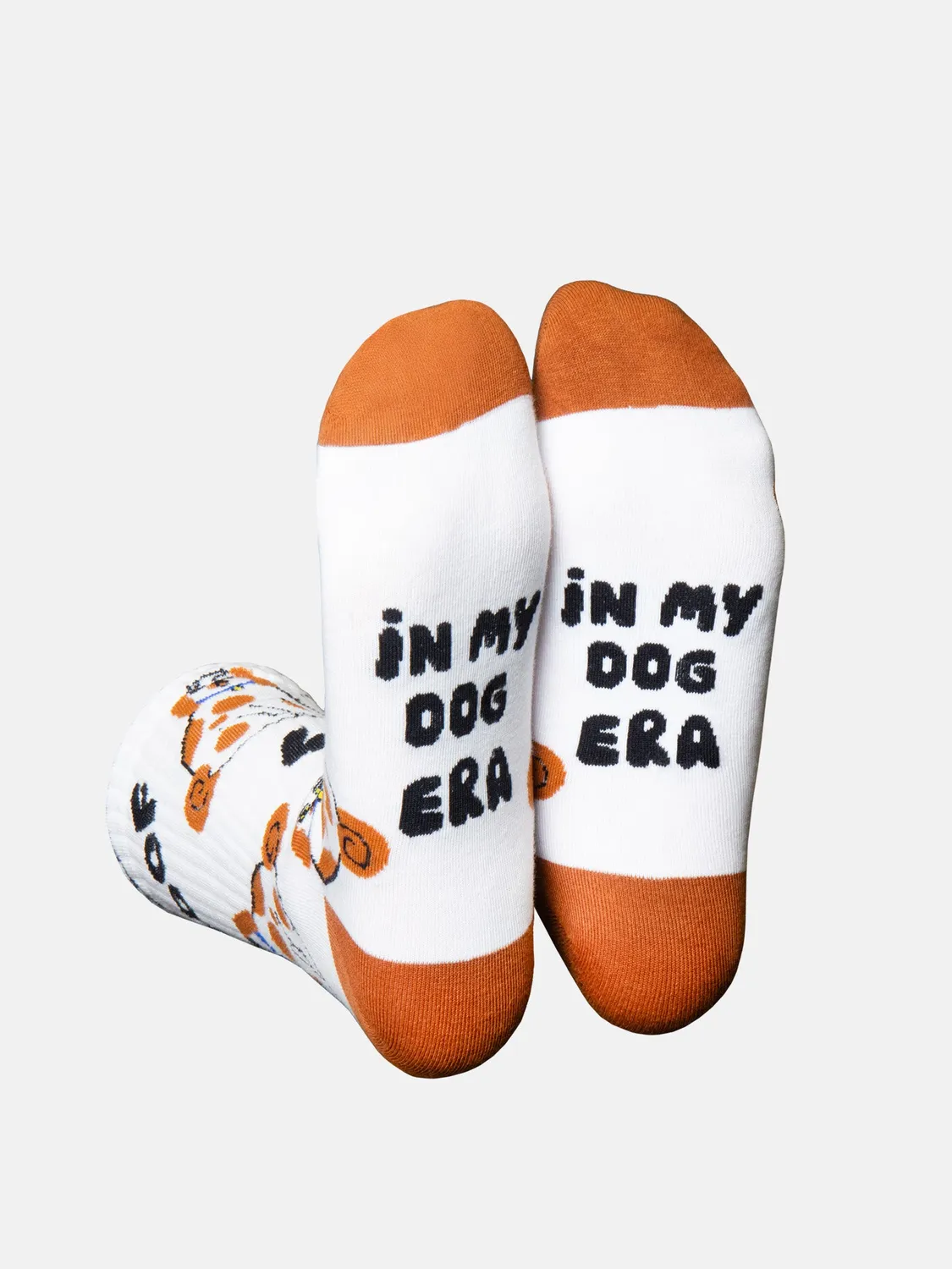 Eat My Socks Dog sokker flad pakke åndbar bomuld