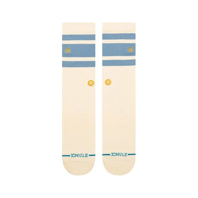 Stance Got Sol crew strømper beige bomuld