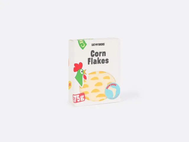 Eat My Socks Corn Flakes sokker 1 par morgenmad
