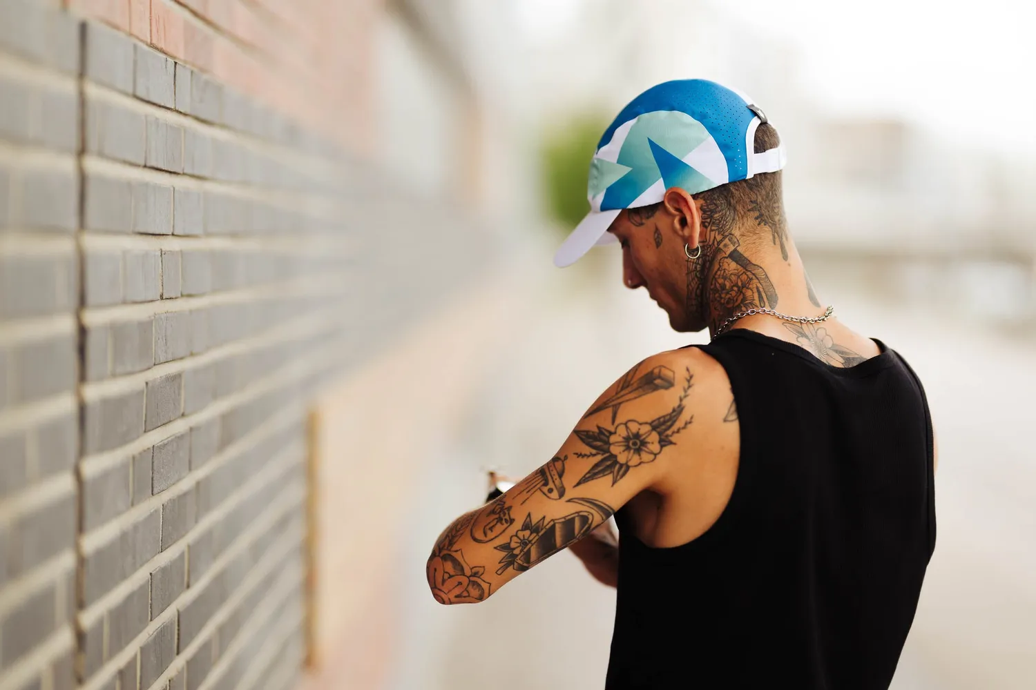 Incylence Running Cap Arctic Flow løbekasket one size let