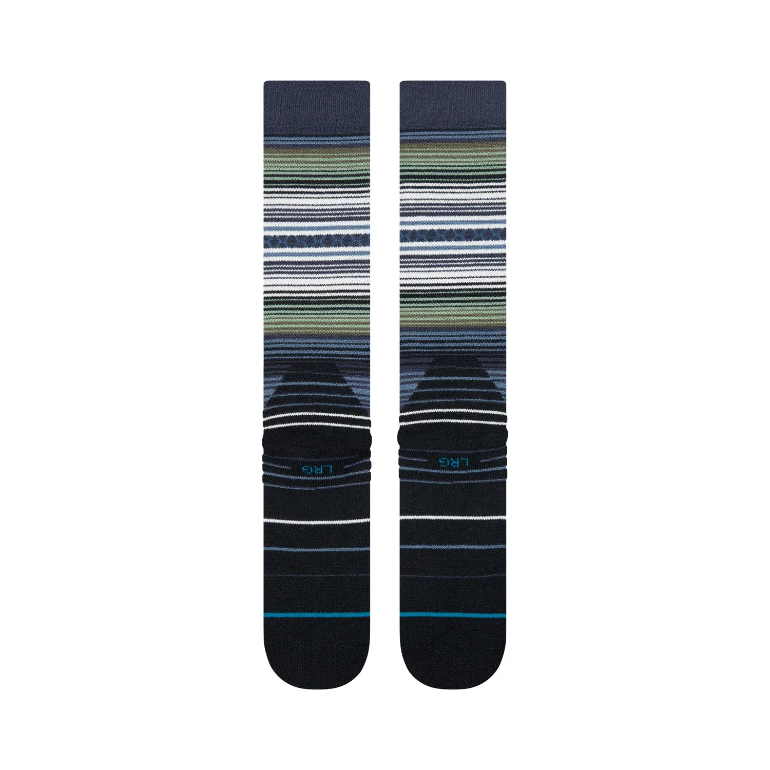 Stance Curren Mid Wool skistrømper navy – uld