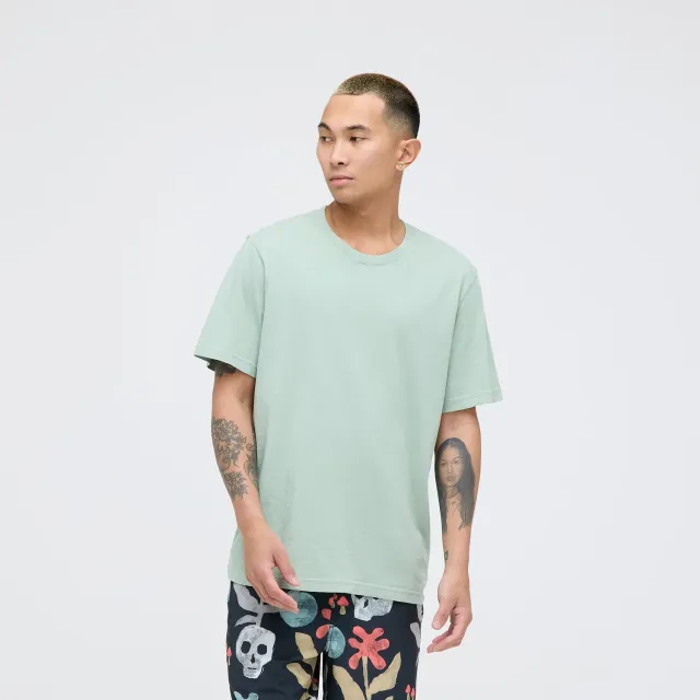 Stance Studio Organic Cotton t-shirt sea green økologisk