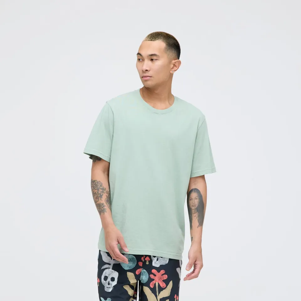 Stance Studio Organic Cotton t-shirt sea green økologisk