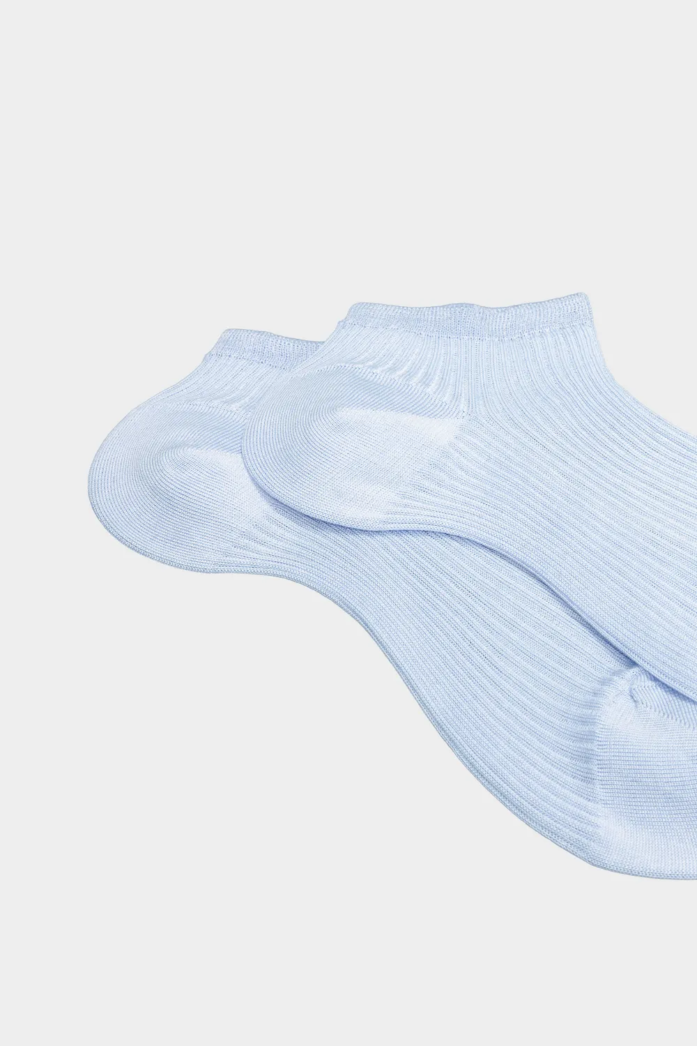 Bresciani Essentials Sofia strømper azure bomuld ankel