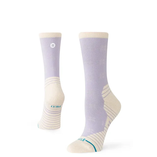Stance Latta Mid Crew strømper lilla medium