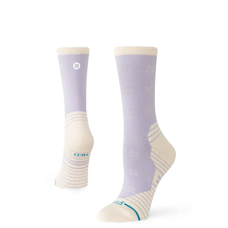 Stance Latta Mid Crew strømper lilla medium