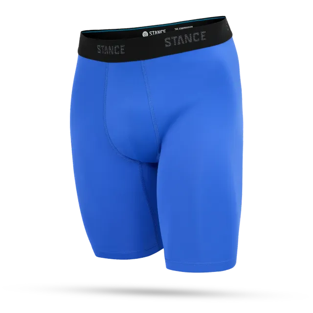 Stance Boxer Brief Compression underbukser cobalt blue støttende