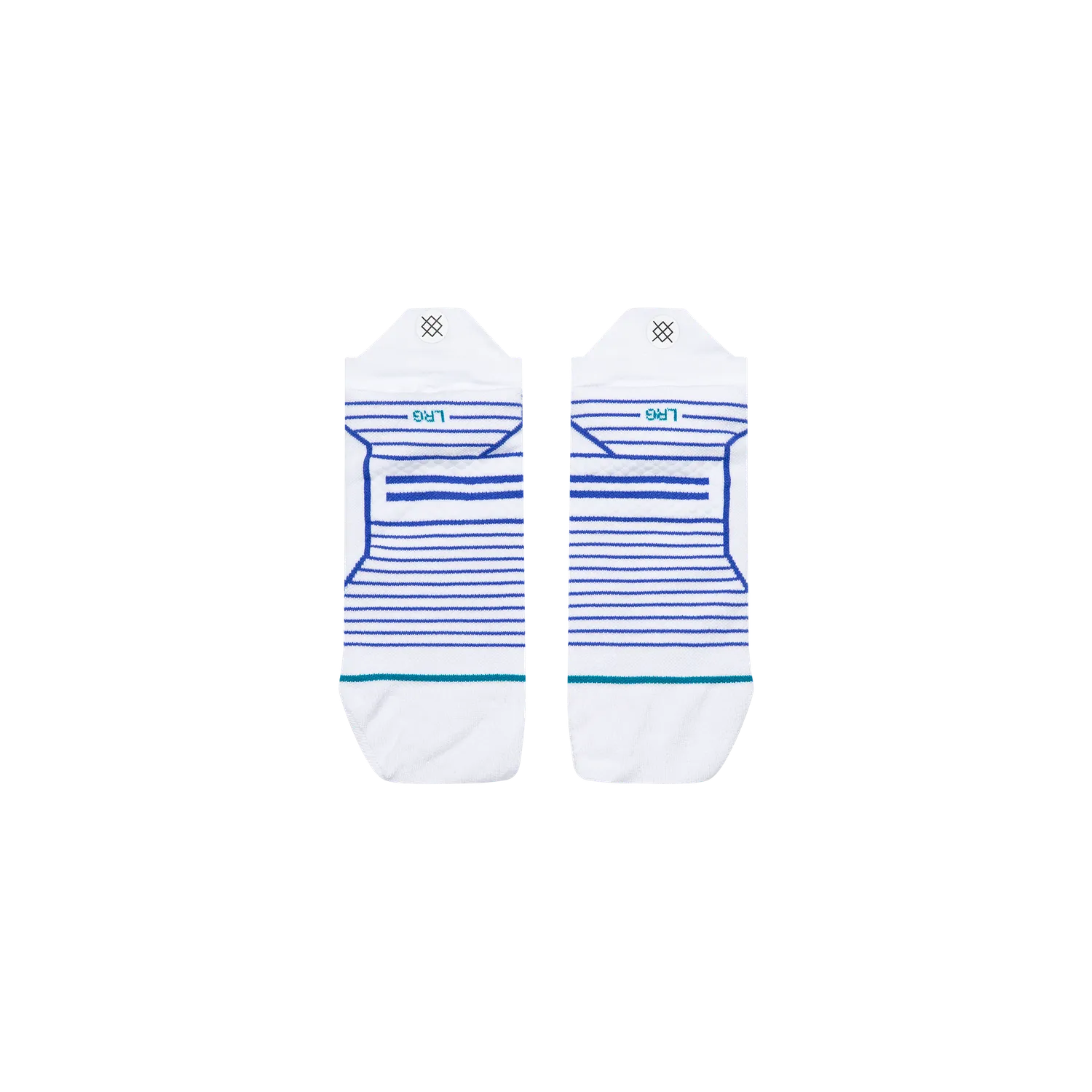Stance Variegated løbestrømpe hvid – ultralet