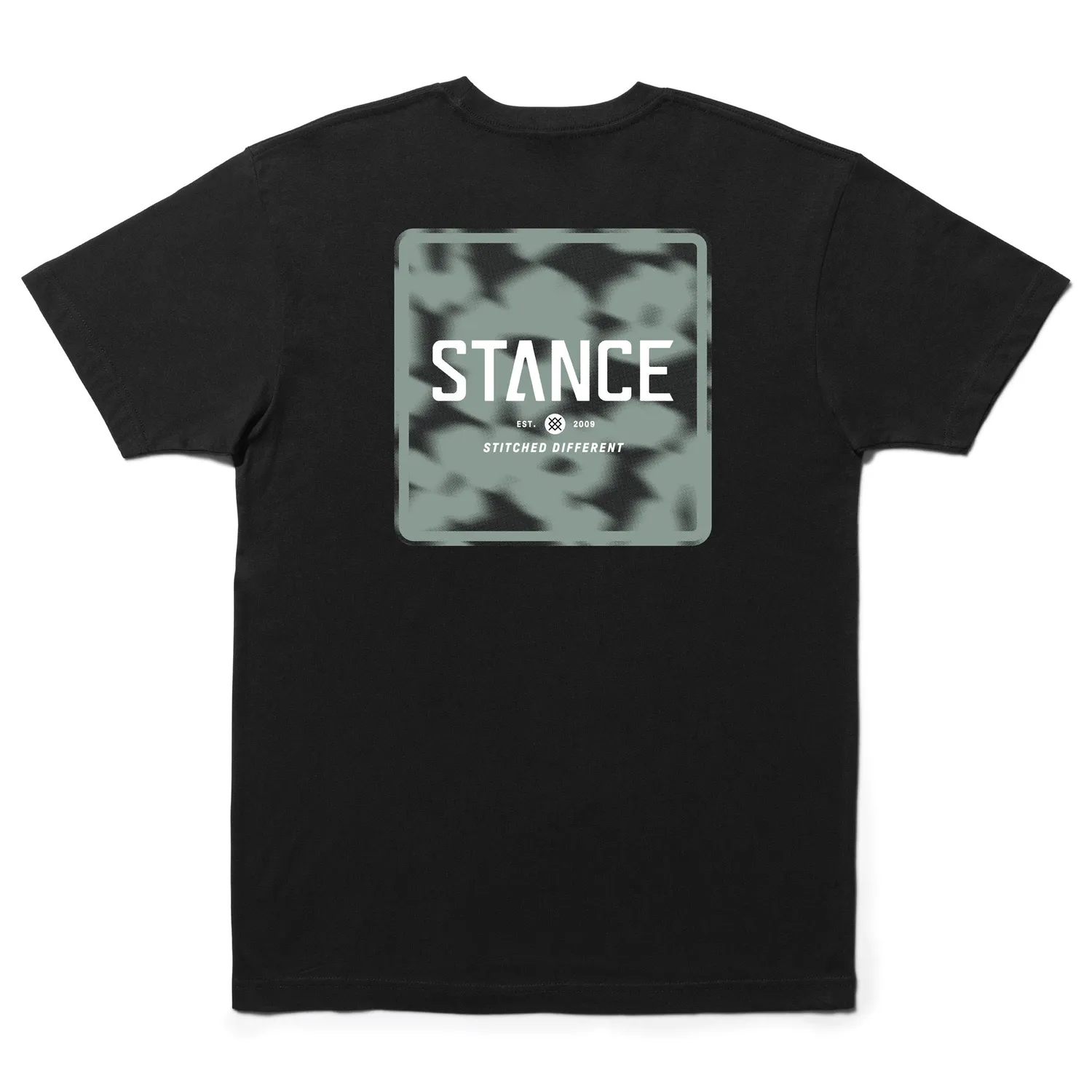 Stance Boxed Blur t-shirt sort bomuld