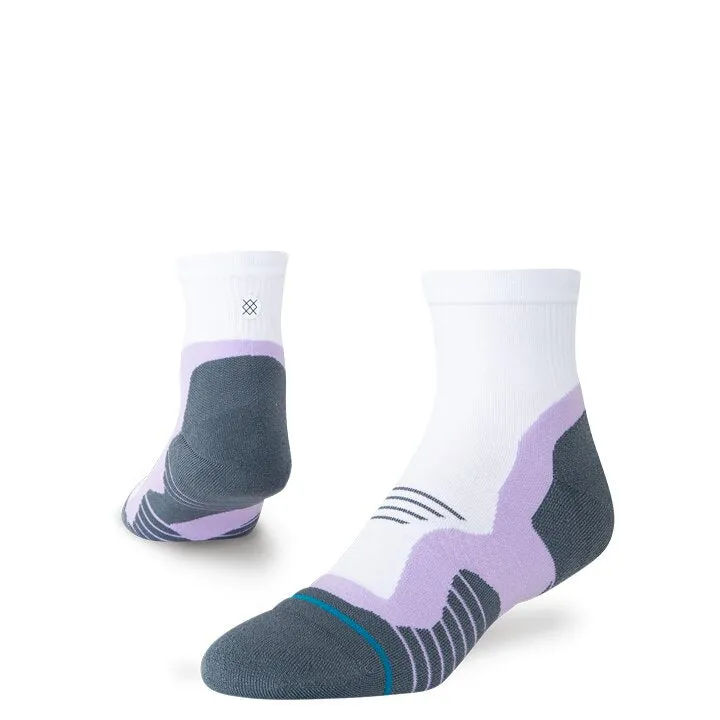 Stance Pace Light Quarter løbestrømper lavender lette