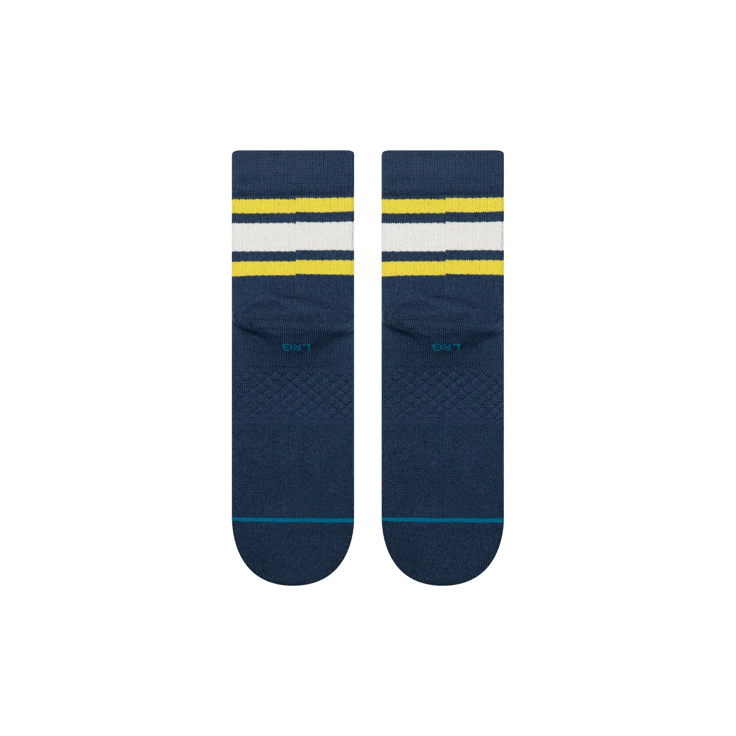 Stance Boyd Quarter strømper deep teal kæmmet bomuld