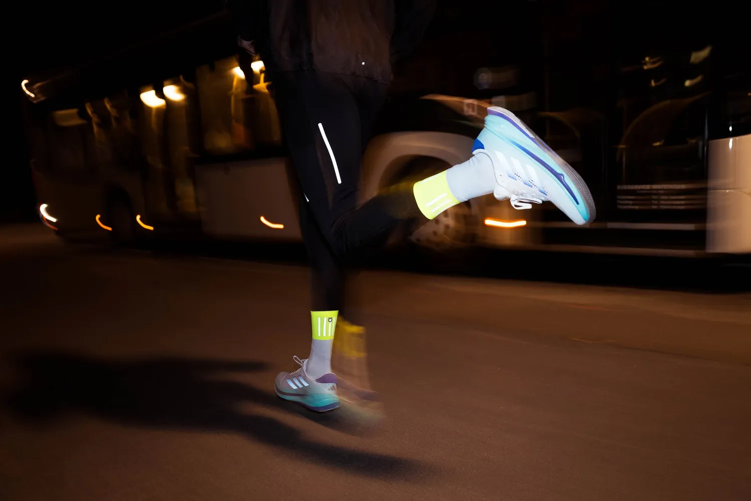 Incylence High-Viz V3 Canary løbestrømper gul refleks