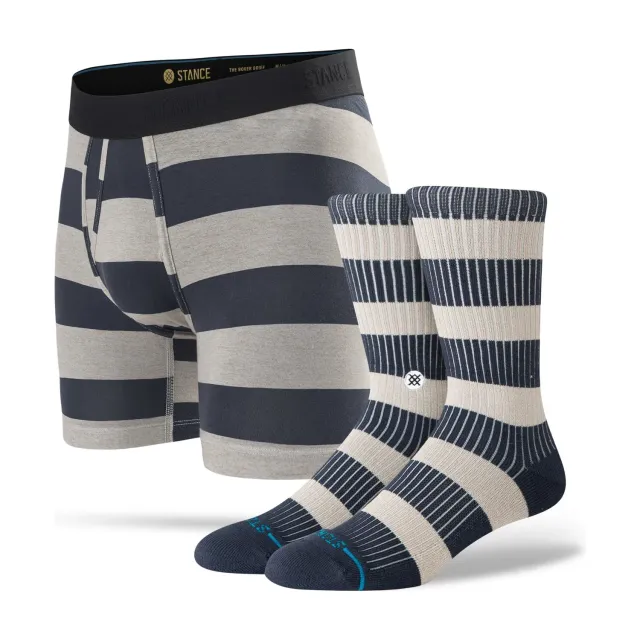 Stance Jailbird boxer brief + crew sokker 2-pak – blå