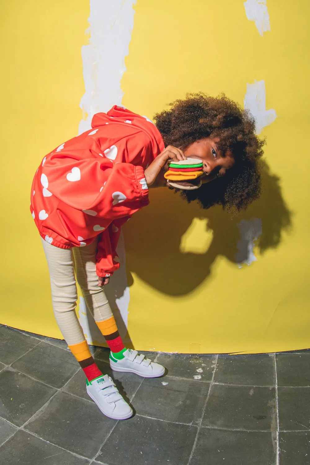 Eat My Socks Cheeseburger Kids børnesokker 1 par