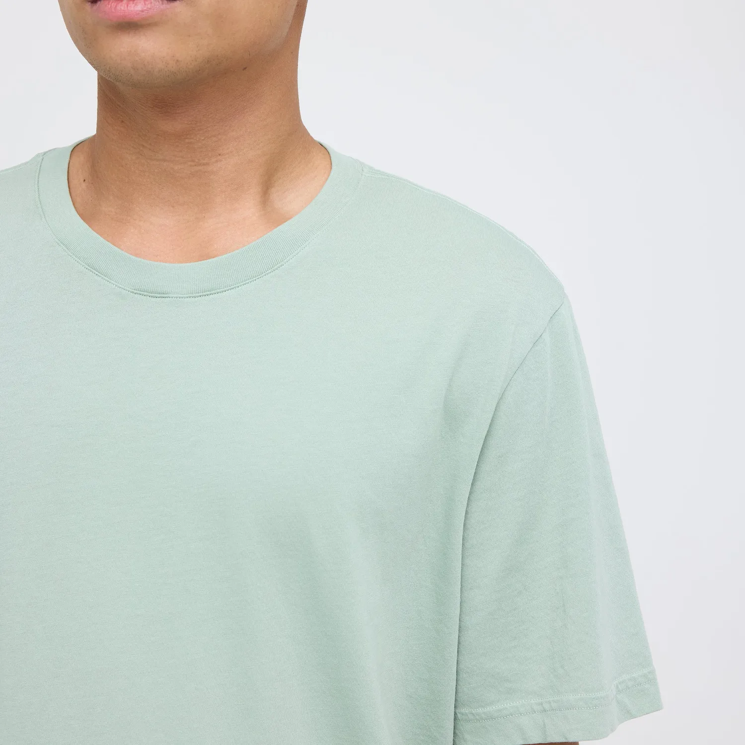 Stance Studio Organic Cotton t-shirt sea green økologisk
