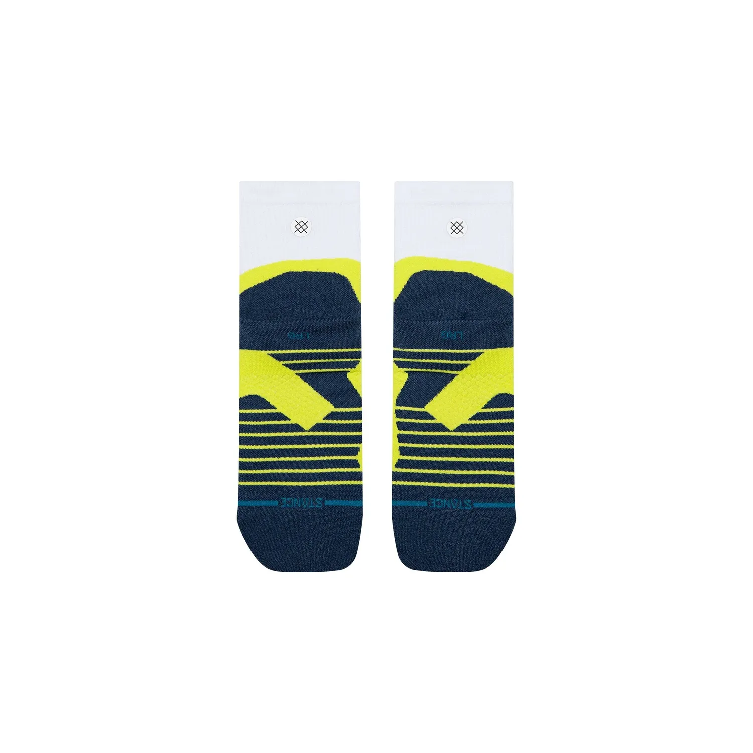 Stance Pace Light Quarter løbestrømper volt lette