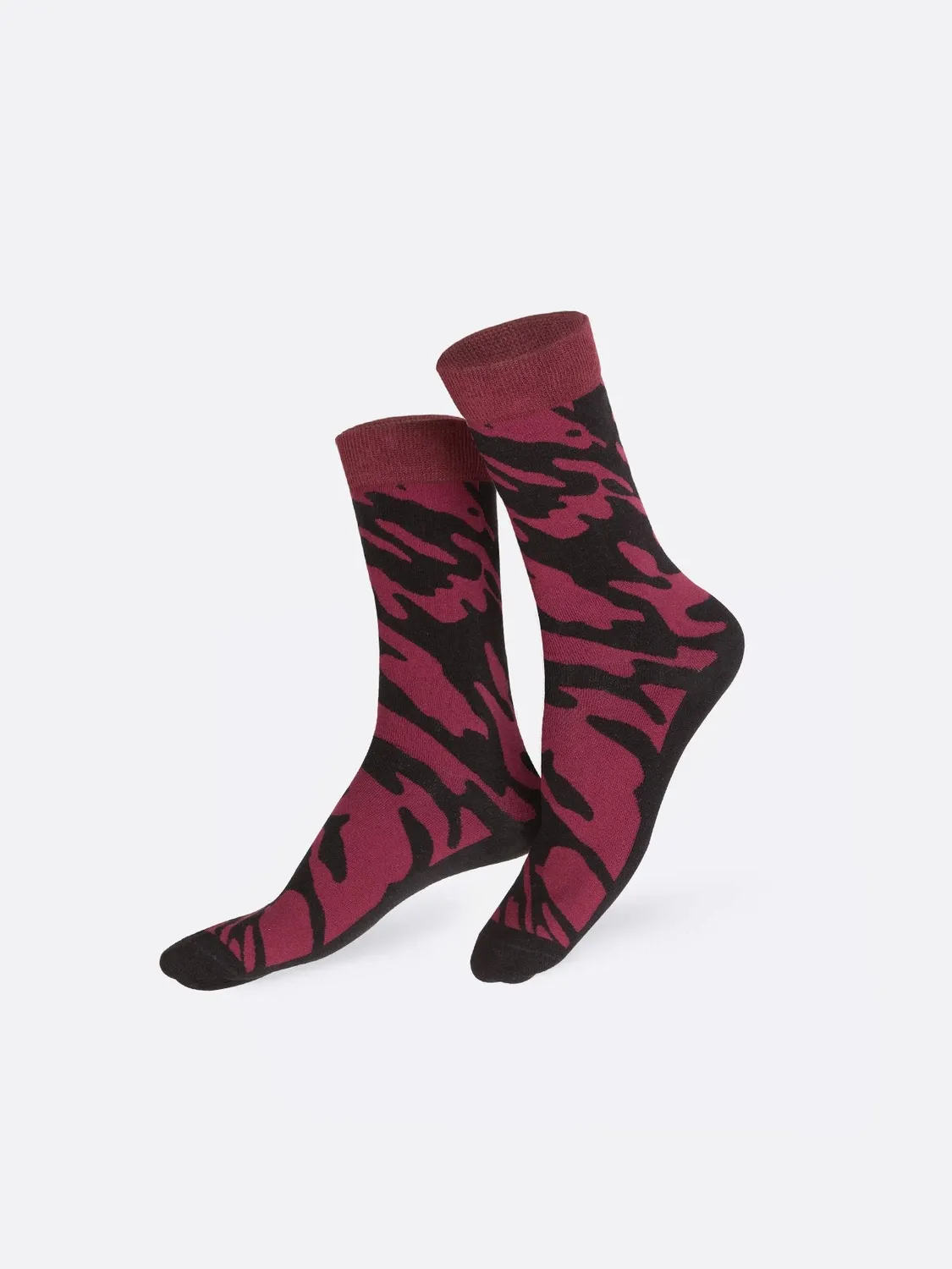 Eat My Socks Red Wine strømper rødvin 1 par bomuld