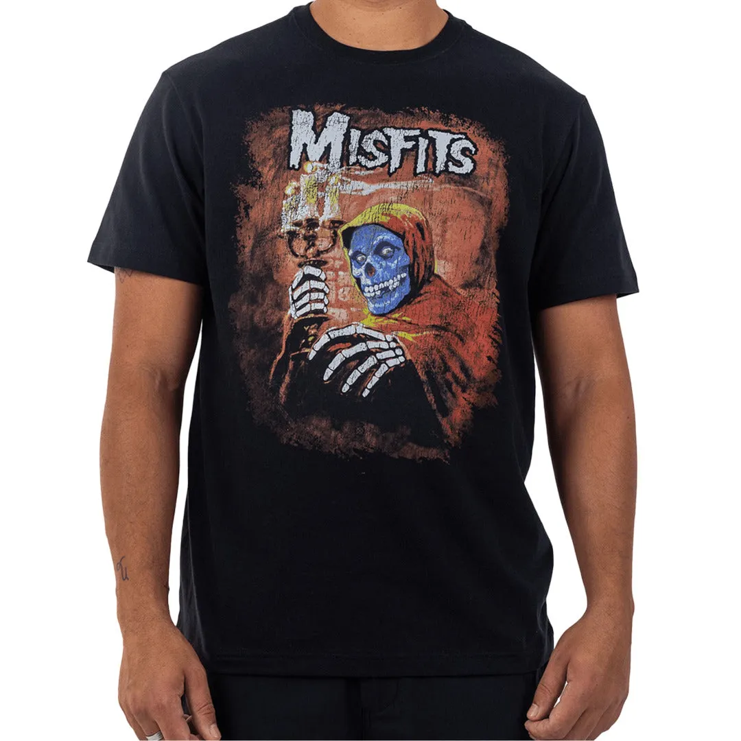 Stance Misfits T-shirt sort 100% bomuld