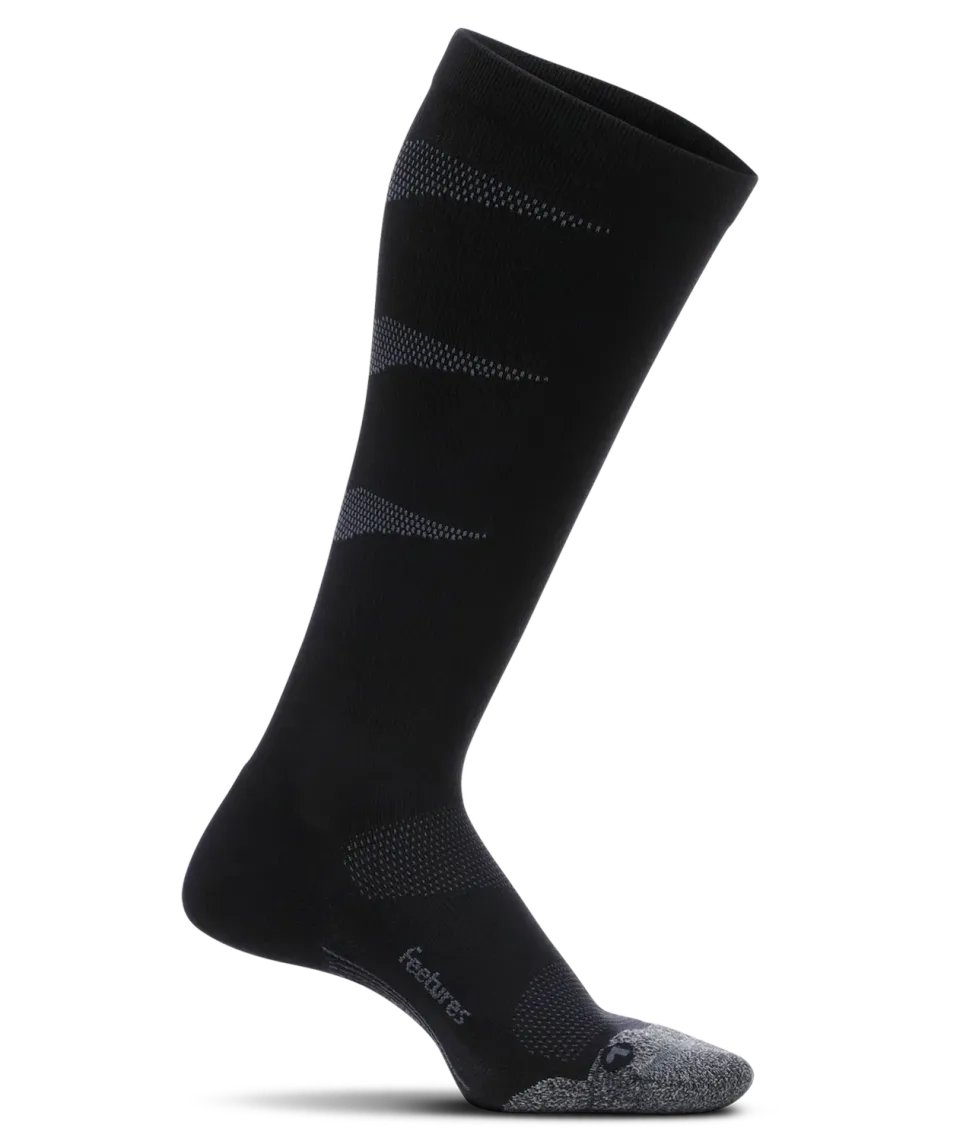 Feetures Graduated Compression Knee High strømper sort 15-20 mmHg