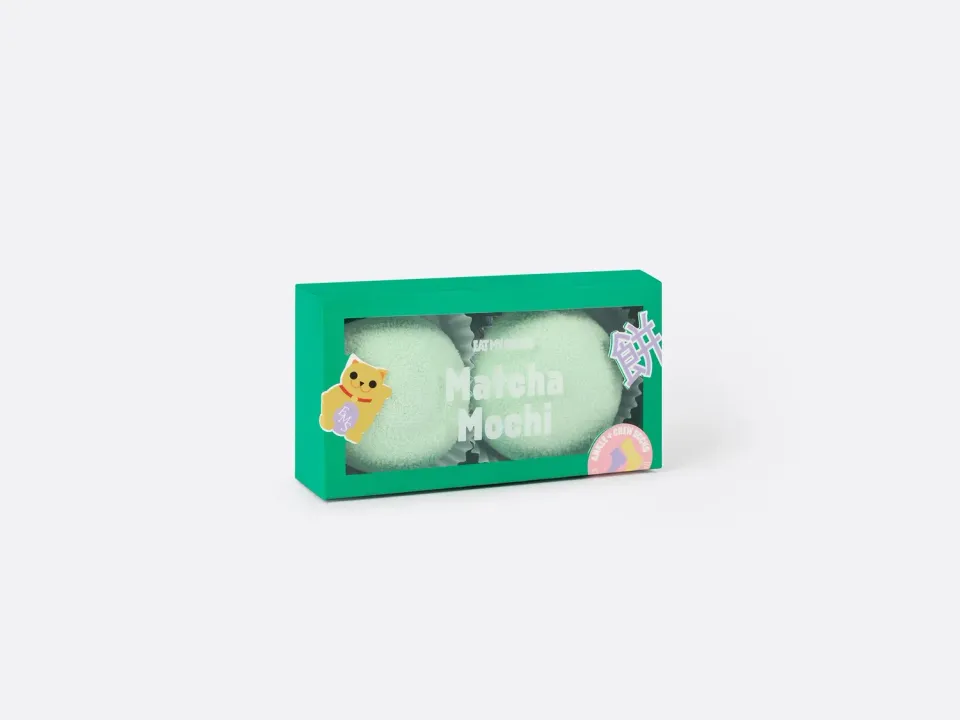 Eat My Socks Matcha Mochi sokker 2 par grøn