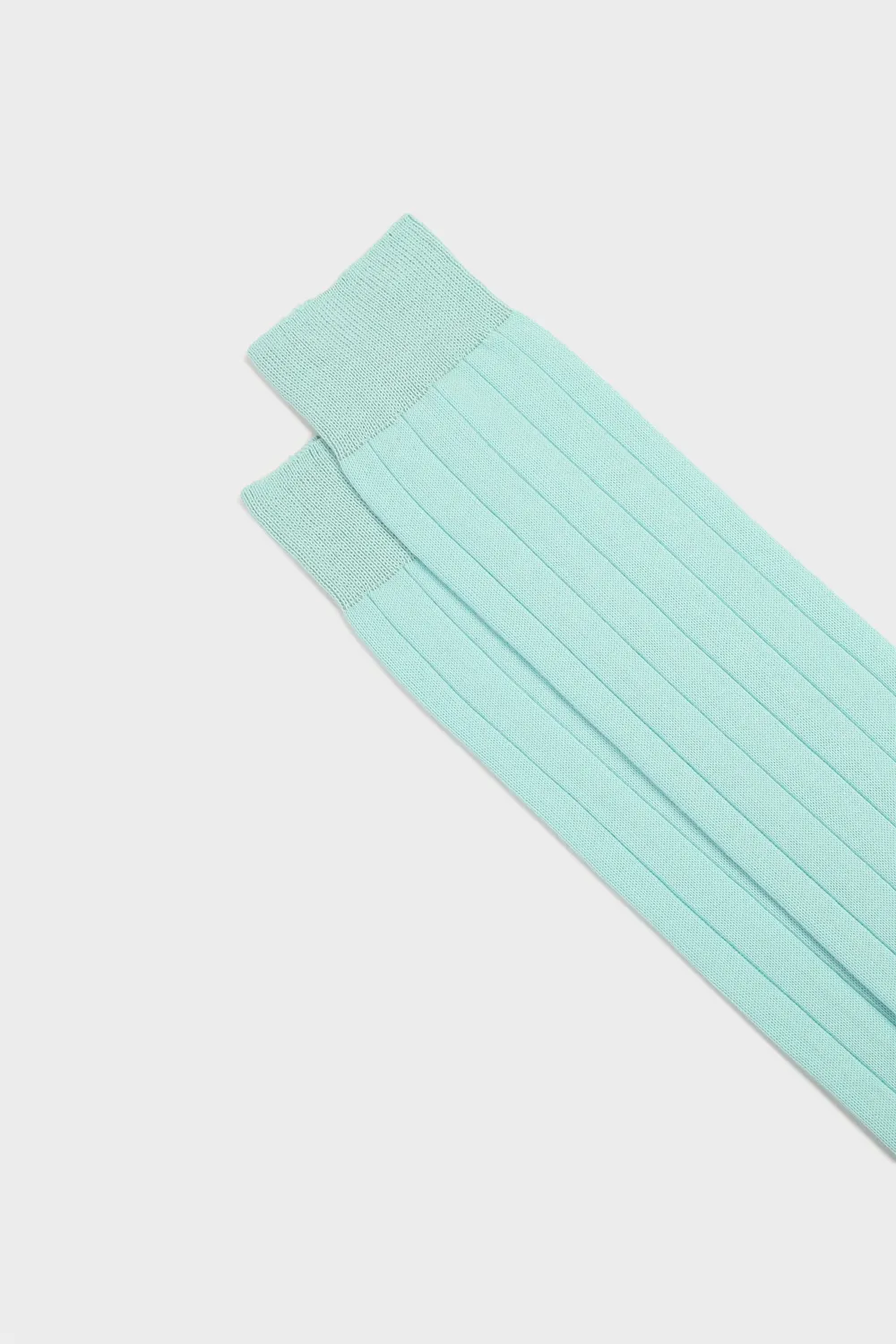 Bresciani Essentials Massimo strømper aquamarine bomuld
