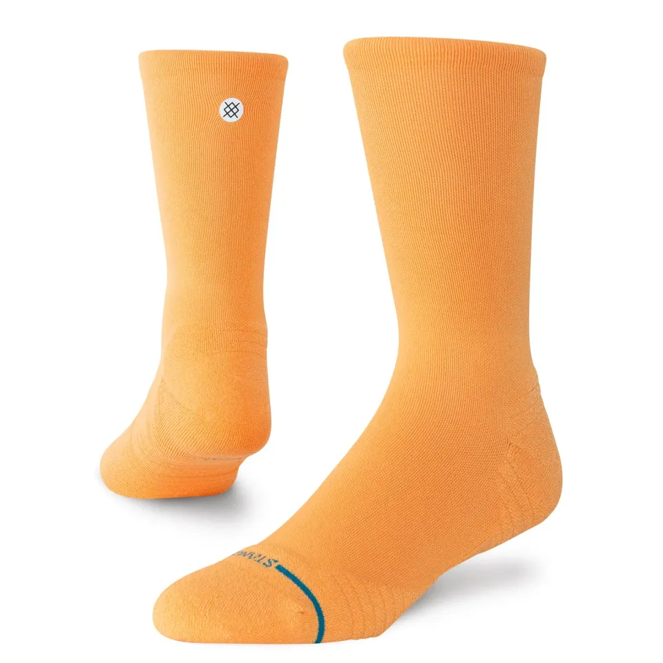 Stance Run Light crew løbestrømper orange åndbar