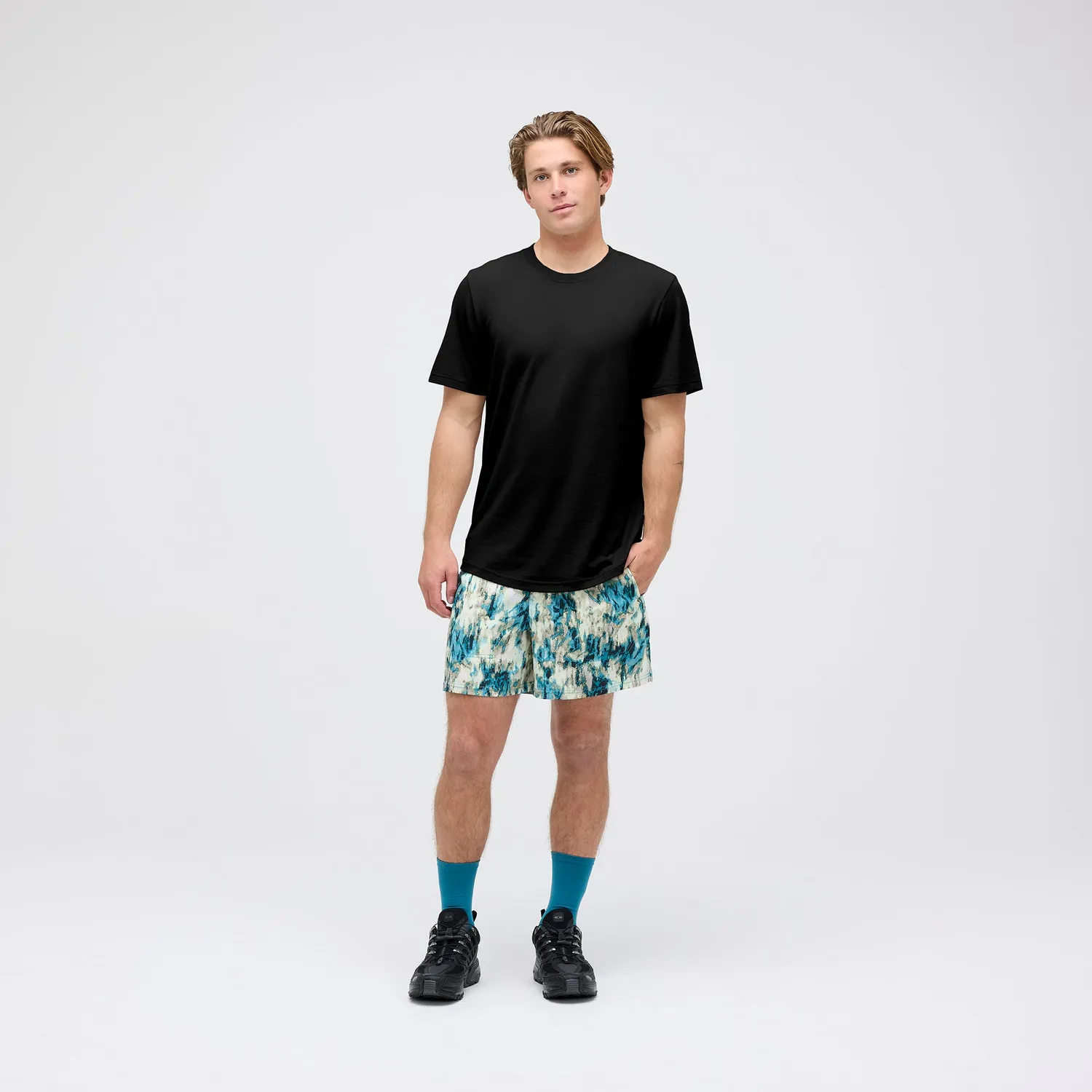 Stance Fragment 2.0 træningst-shirt sort piqué Freshtek