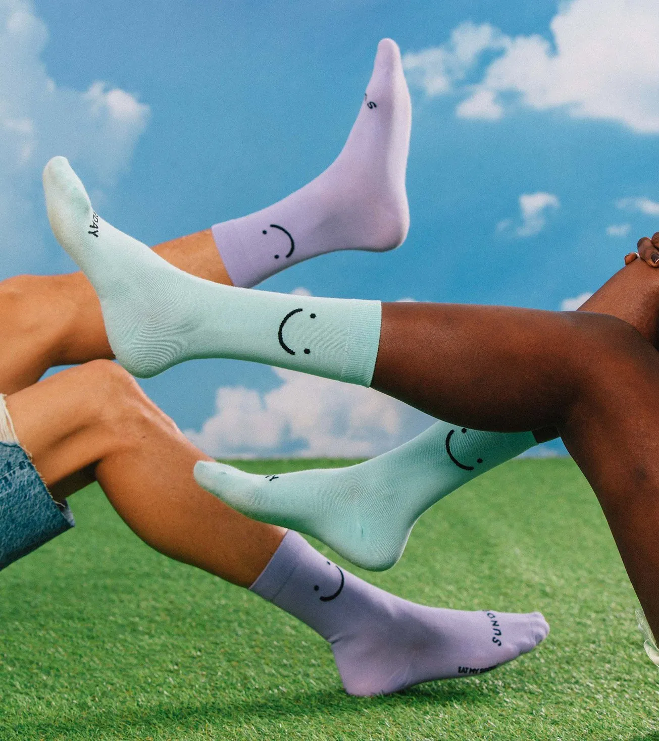 Eat My Socks Saturday-Sunday sokker 2 par weekend