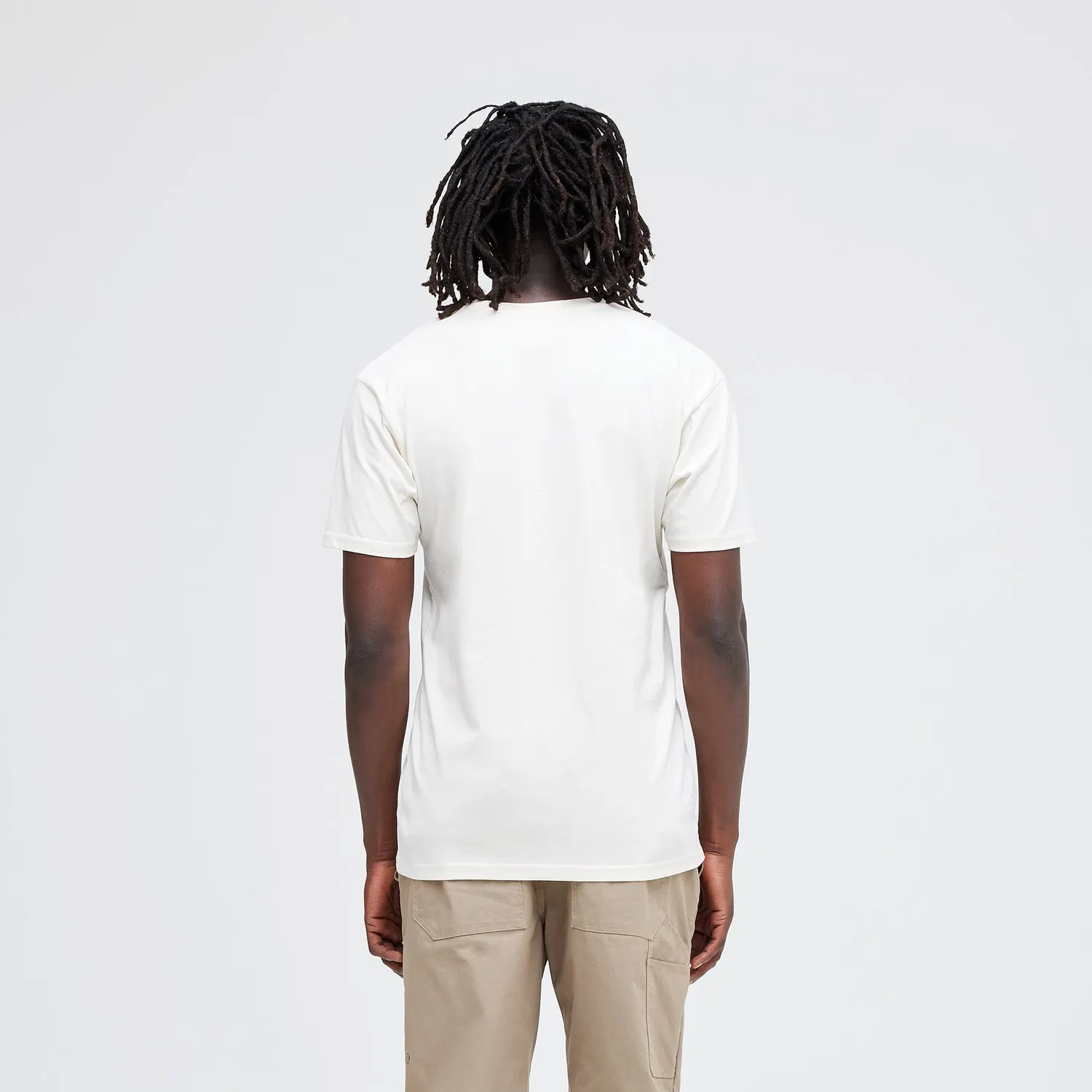 Stance Complicated t-shirt vintage white – bomuld