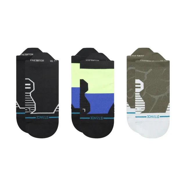Stance Collective tab løbestrømper multi 3-pak ultralet