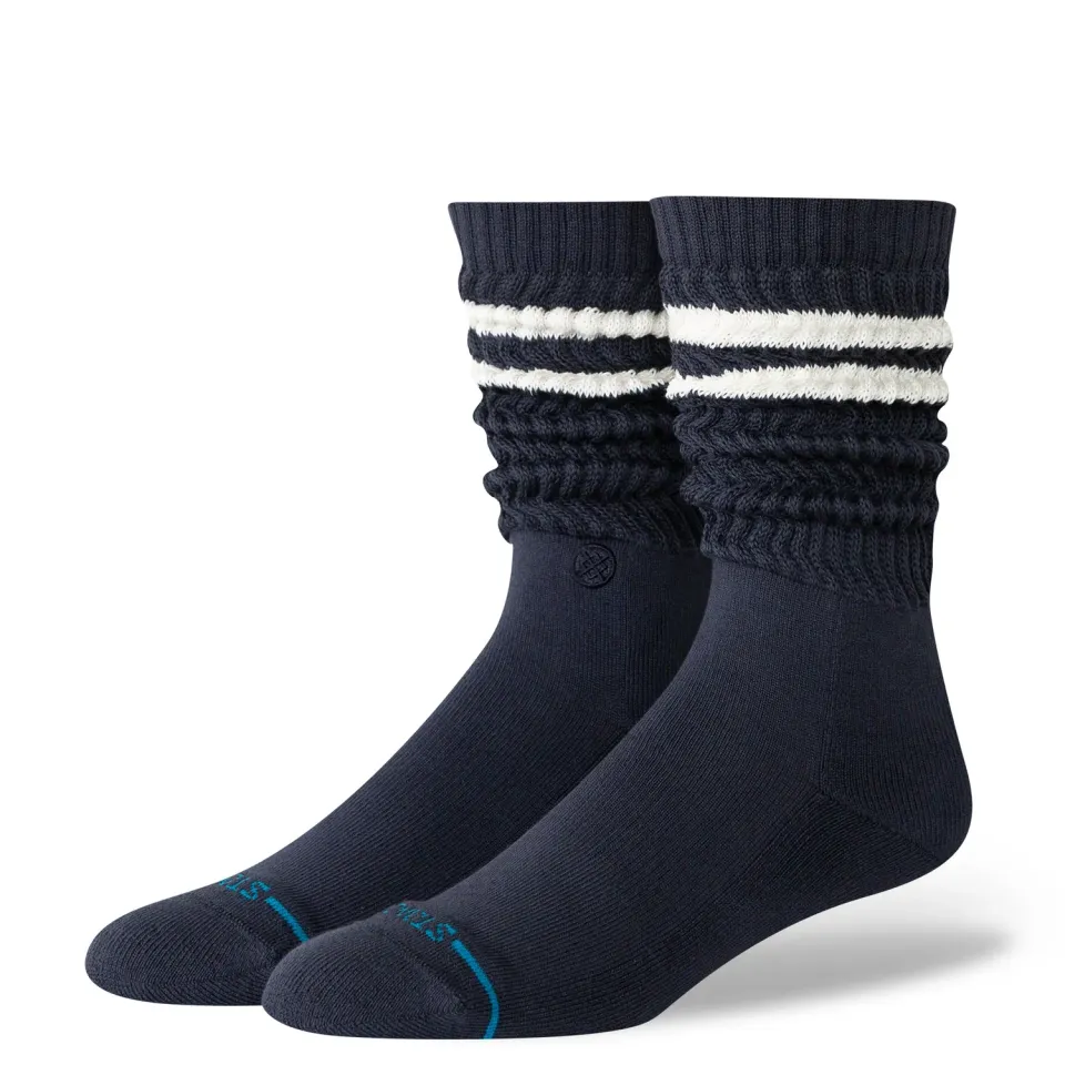 Stance Stripe Slouch sokker navy stripe slouch