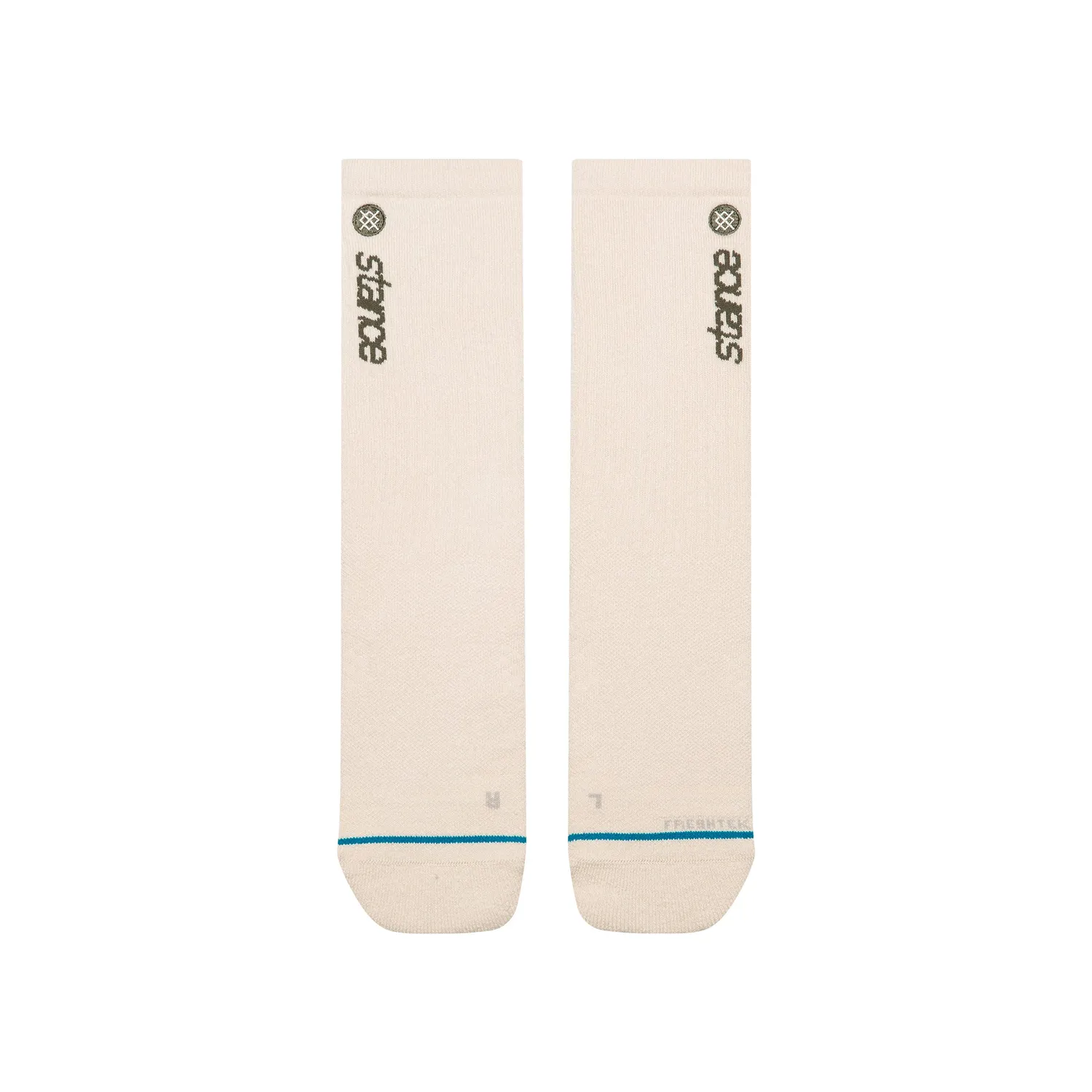 Stance Hike Worldwide Crew vandresokker Oatmeal medium