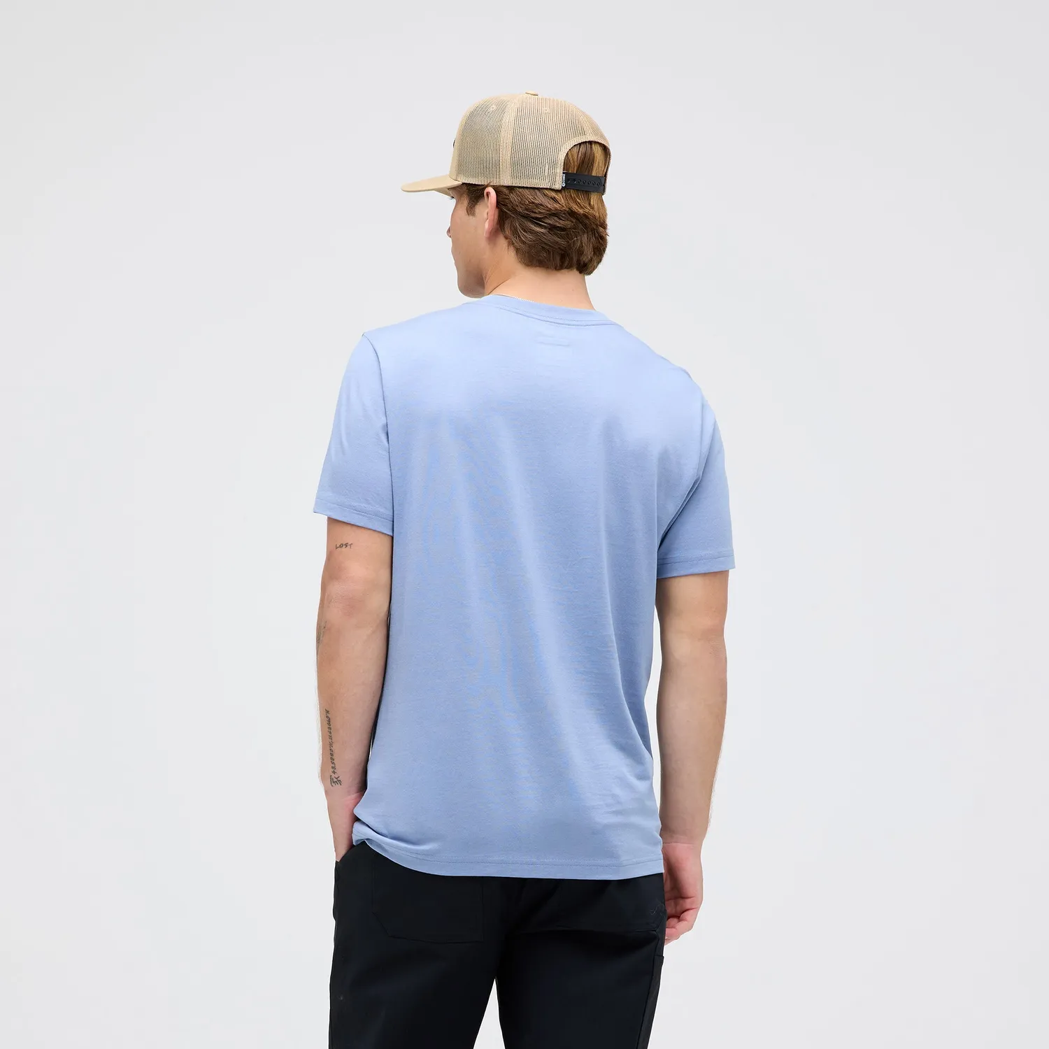 Stance Premiere t-shirt stone blue blød