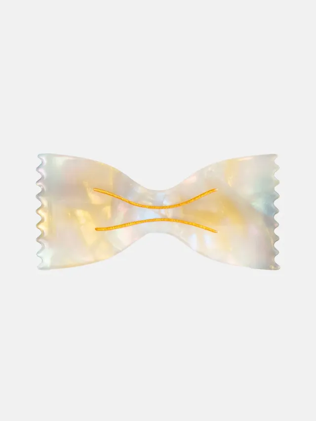 Eat My Socks Farfalle hårspænde acetat pasta
