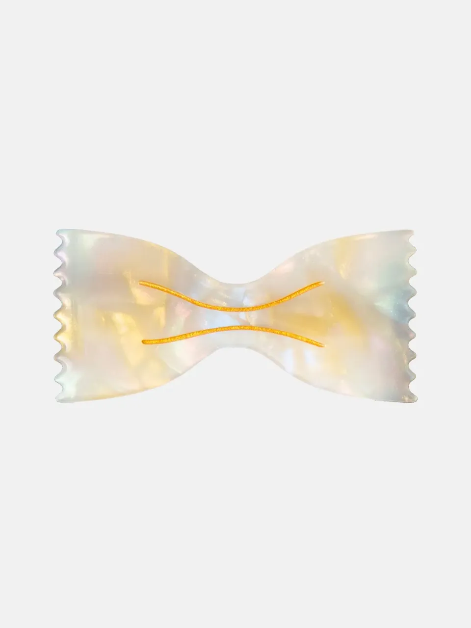 Eat My Socks Farfalle hårspænde acetat pasta