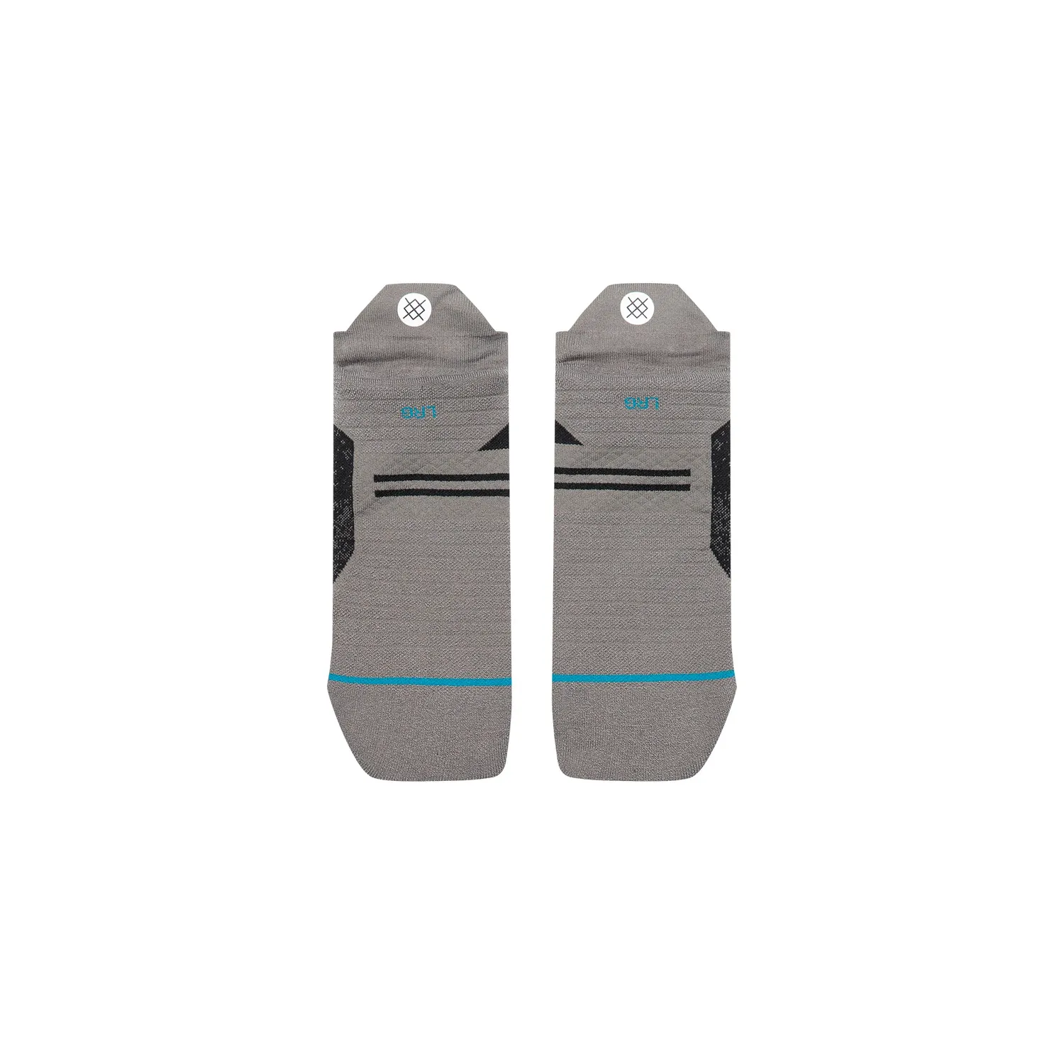 Stance Powder Split tab løbestrømper sort let