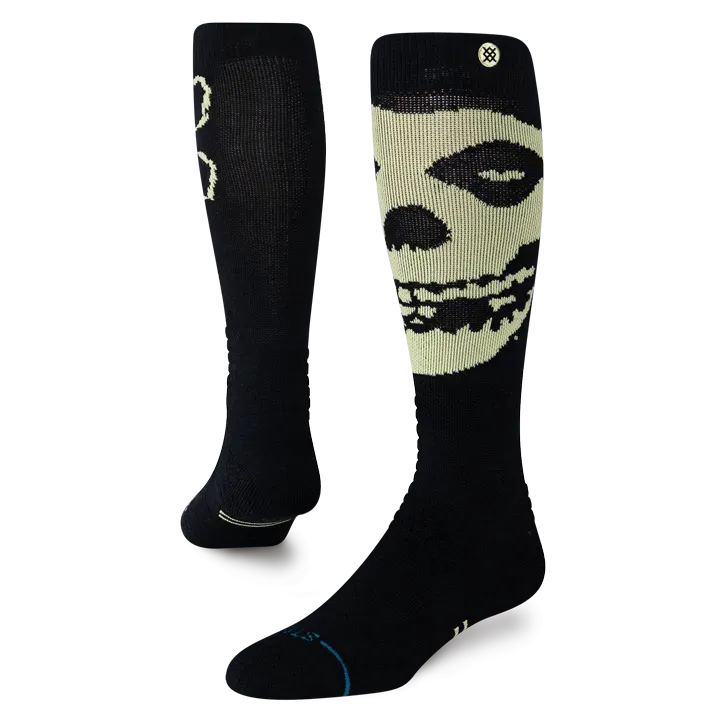 Stance Misfits Wool strømper sort uld