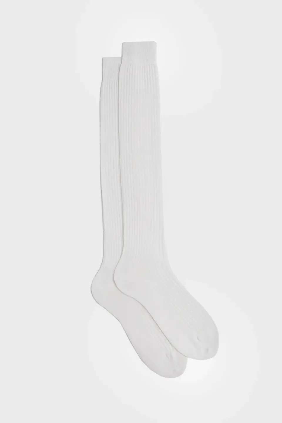 Bresciani Essentials Raffaello bomuldsstrømper hvid