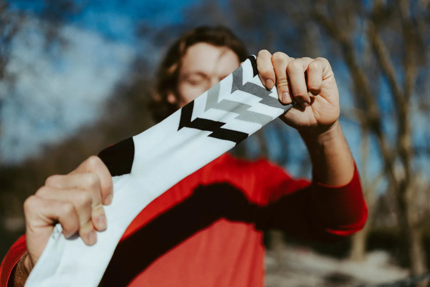 Incylence Ultralight Waves løbestrømper hvid
