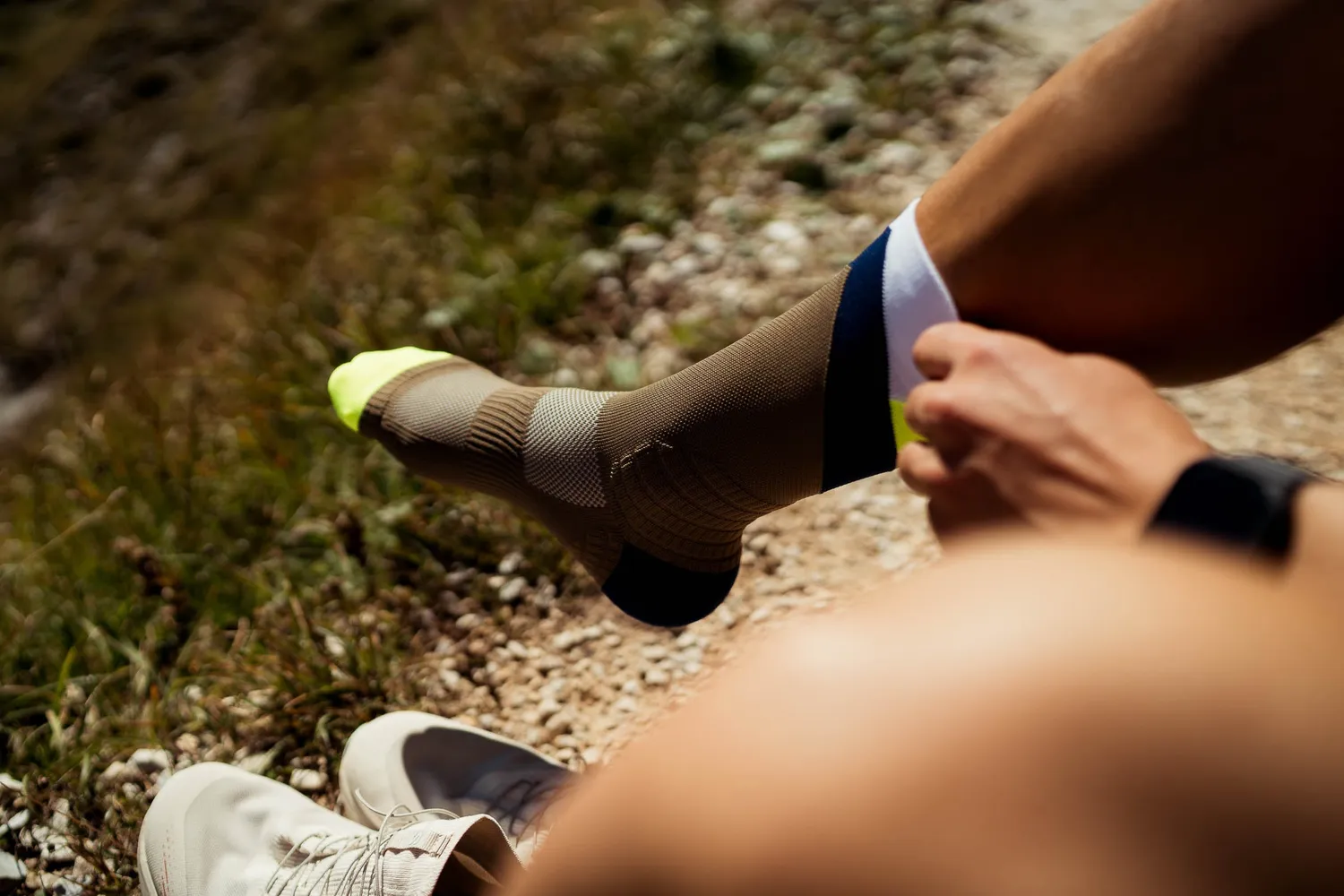 Incylence Trail Summits Shortcut trailsokker insektbeskyttelse